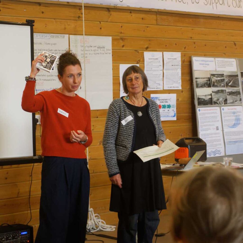 Sarah and Ali from Storylines introduce their work